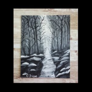 Deep In The Woods Original Painting