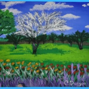 In Full Bloom Original Painting
