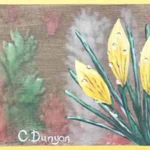 Yellow Blossoms Print