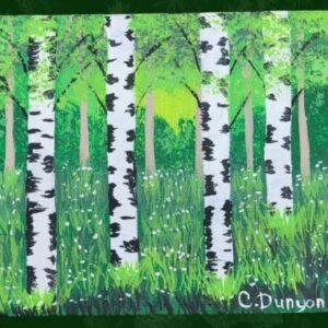 Birch Trees Print
