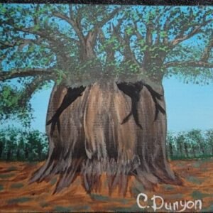 A Baobab Tree Print