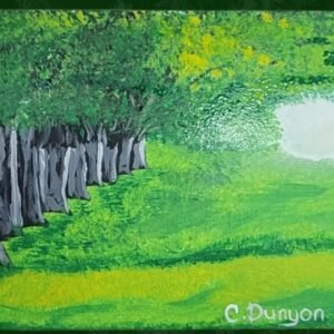 Clearing In The Woods Print