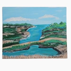 Blue Lagoon Bloom Print