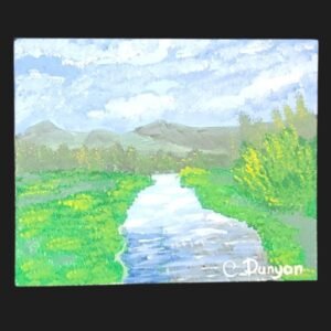 River In The Valley Print