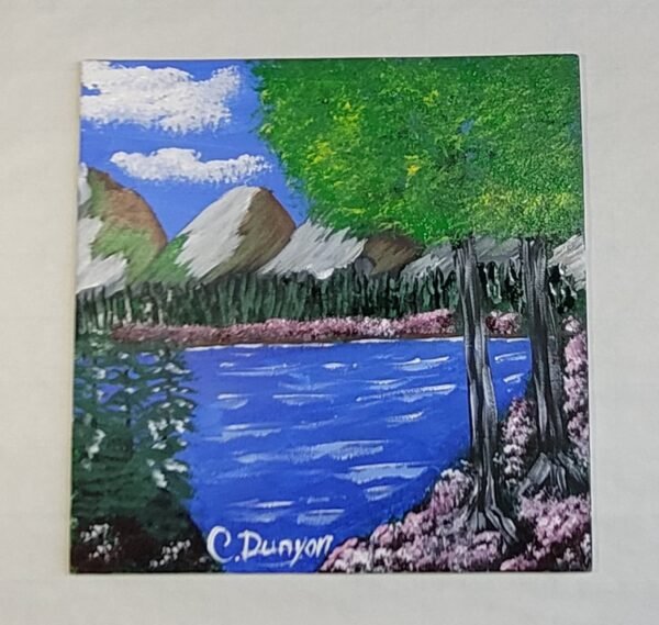 Spring In The Mountains Original Painting