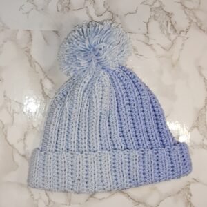 Adult/Youth Purples Crochet Hat