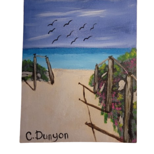 Path To The Beach Print