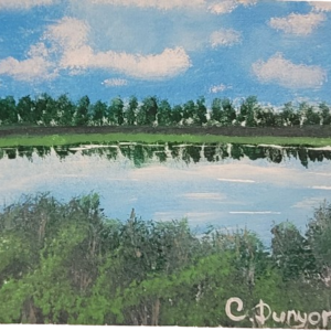 Day At The Lake Print