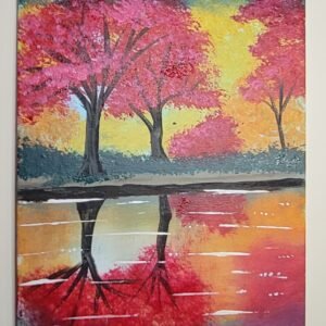 Reflections In The Water Original Painting