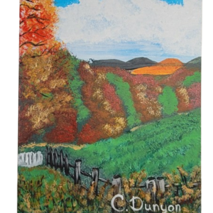 West Virginia Rolling Hills Original Painting