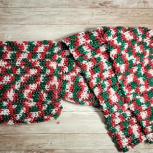 Red, White, Green Winter Set