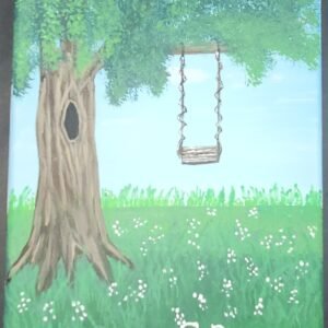 Tree Swing Original Painting