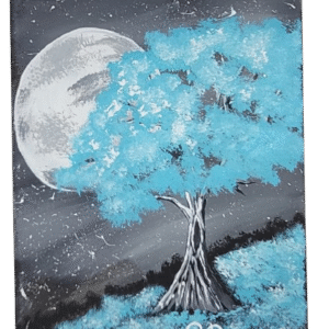 Blue In The Night Original Painting