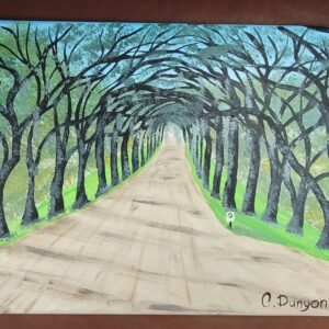 A Lane Of Trees Print