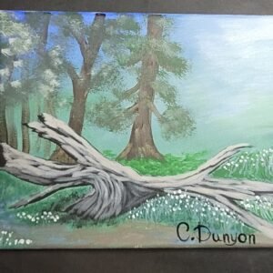 Hanging Tree Bark Print