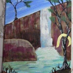 Canyon Water Fall Print